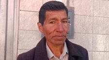 presidente de la Central de Barrios de Juliaca, Eusebio Cabrera Chunga.