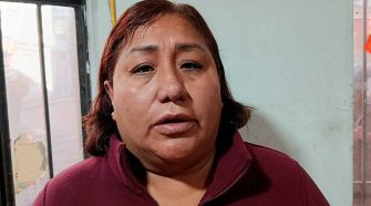 consejera regional por la provincia de San Román, María Elena Mamani Apaza