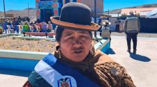 alcaldesa del centro poblado de Huacchochullo