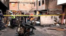 Incendio en Lima