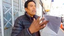expresidente de las Cuatro Zonas de Juliaca, Antero Pimentel