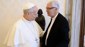 Papa León XIV recibe al cardenal Carlos Castillo