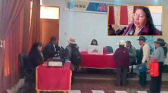 Artesanos de Puno acuden a las urnas