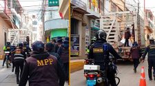 Municipalidad de Puno decomisa letreros