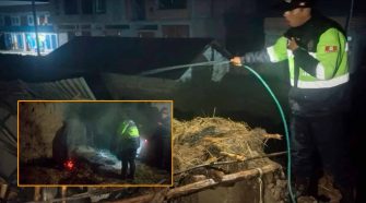 Quema de basura termina en incendio