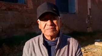 presidente del barrio Zarumilla, Marcelino Mamani Lima