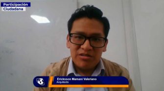 especialista Erikson Mamani Valeriano