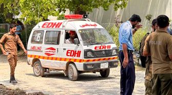Incendio en hospital de Pakistán