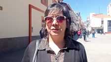 Sandra Garnica, presidenta de la Federación de Pandillas de Puno