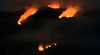 Incendio en Ayrumas Carumas