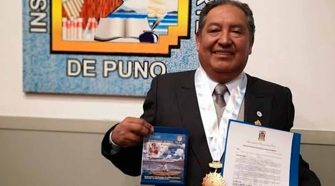 expresidente del Instituto Americano de Arte de Puno, Efraín Quispe