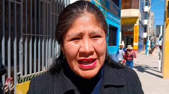 jefa encargada de Zoonosis, Vigilancia y Control Sanitario de la Municipalidad Provincial de San Román, Mery Mamani Adco