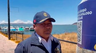 Transportistas acuáticos de Puno