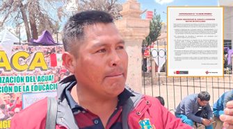 dirigente del SUTEP Regional de Puno