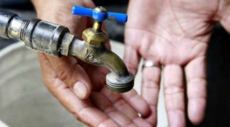 falta de agua potable,