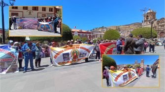 protesta contra el alza de pasajes